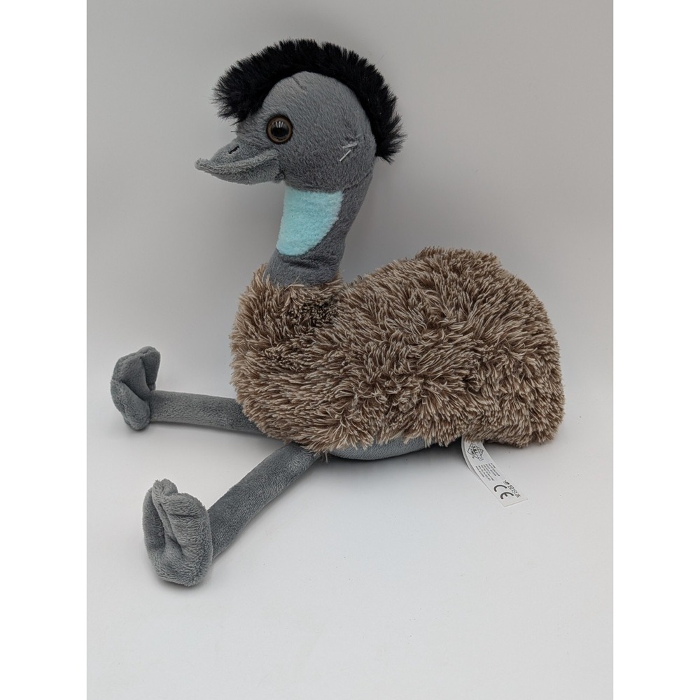 The Petting Zoo Emu‎ Bird Plush 13 Inch 2024 Stuffed Animal Toy